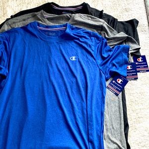 Men’s Champion moisture-wicking t-shirt bundle of 3 - Size L - NWT
